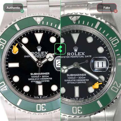 how to spot a fake rolex submariner|how to tell genuine rolex.